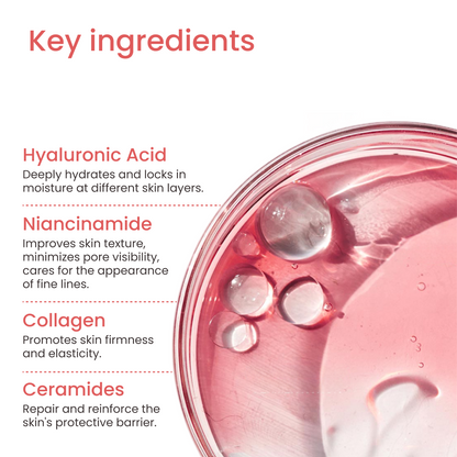 Collagen Night Wrapping Mask,Overnight Wrapping Mask,Peel Off Face Mask,Elasticity and Hydration Care,2.53 fl.oz(Brush Included)