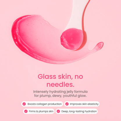 QUIA Collagen Jelly Cream – Lightweight Gel Moisturizer for Glowing, Plump Skin – With Niacinamide and Peptides – Korean Skincare for Daily Hydration