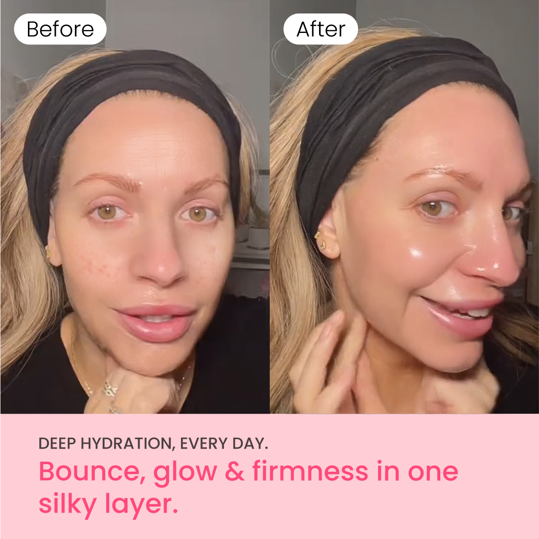 QUIA Collagen Jelly Cream – Lightweight Gel Moisturizer for Glowing, Plump Skin – With Niacinamide and Peptides – Korean Skincare for Daily Hydration